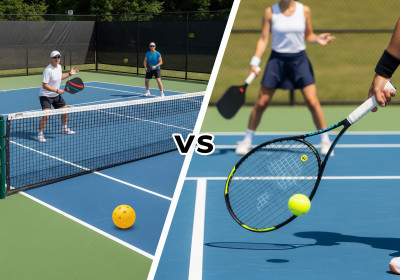 Pickleball vs Tennis : Deux raquettes, deux mondes