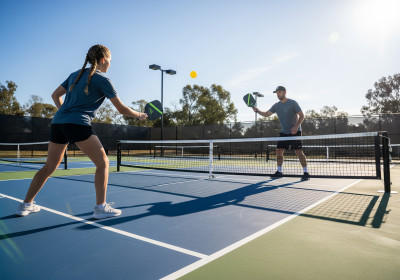 Comment jouer au pickleball à deux